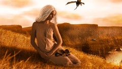 Woman Dragons game of thrones blondes mother TV series