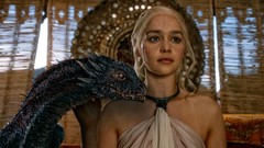 Woman Dragons game of thrones emilia clarke Daenerys Targaryen 