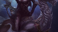 Woman Dragons queen artwork fantasy art