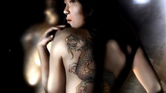 Woman Dragons tattoos
