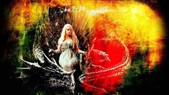 Woman Dragons Throne game of thrones emilia clarke TV series A 