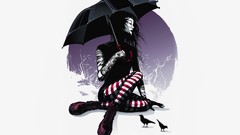 Woman drawings artwork