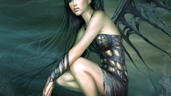 Woman drawings artwork Yuehui Tang