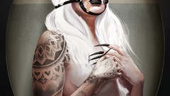 Woman drawings illustrations