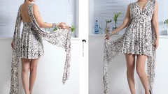 Woman dress asians models snow leopards Korean Bang Eun Young