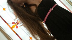 Woman dress blondes blue eyes standing Sex-Art Magazine Ennu A