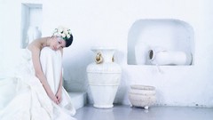 Woman dress brides asians