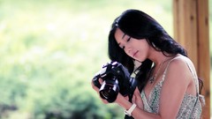 Woman dress Cameras asians Korean Kim Ha Yul