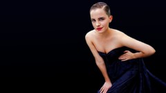 Woman dress Celebrity Actress emma watson cleavage