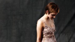 Woman dress Celebrity Actress short hair emma watson
