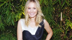 Woman dress Celebrity Kristen Bell faces Actress blondes 