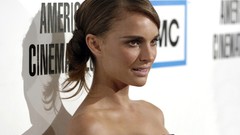 Woman dress Celebrity Natalie Portman faces Actress brunettes