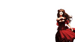 Woman dress corset artwork