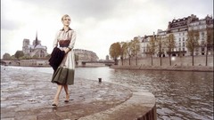 Woman dress Diane Kruger blondes rivers