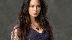 Woman dress faces brunettes models blue dress odette annable