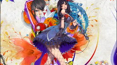 Woman dress fishnet lingerie