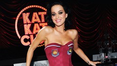Woman dress katy perry smiling cleavage west ham united