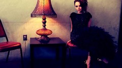 Woman dress Lamps Actress christina ricci high heels
