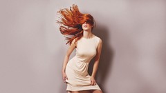 Woman dress redheads