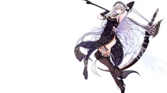 Woman dress scythe long