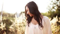 Woman dress sunlight brunettes Taylor McCutchan