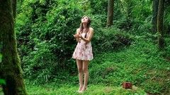 Woman dress Taiwan outdoors asians Mikako Zhang Kaijie