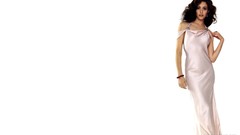 Woman dress white background Celebrity Actress brunettes white 