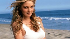 Woman Drew Barrymore Beaches blondes
