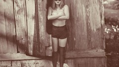 Woman Drew Barrymore models