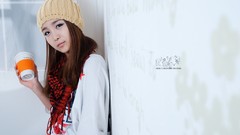 Woman drinks asians models Korean Bang Eun Young