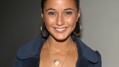 Woman earrings smiling Emmanuelle Chriqui