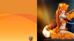 Woman Earth firefox cosplay artwork digital art multiscreen