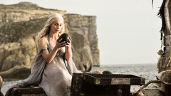 Woman eggs Dragons TV shows Actress game of thrones emilia 