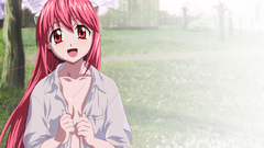 Woman elfen lied pink