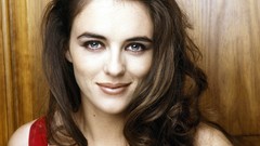Woman Elizabeth Hurley models