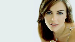 Woman Elizabeth Hurley models