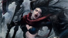 Woman elves artwork fantasy art