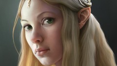 Woman elves fantasy art