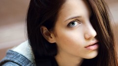 Woman emily rudd fashion model upscaled
