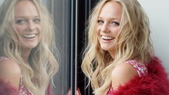 Woman Emma Bunton blondes smiling