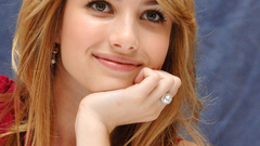 Woman emma roberts smiling