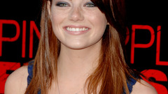 Woman emma stone smiling