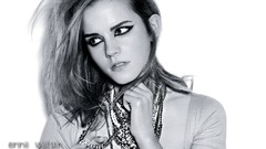 Woman emma watson monochrome