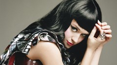 Woman emo Celebrity katy perry gray eyes brunettes singers 
