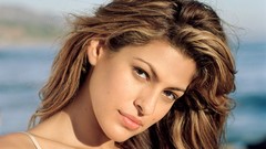 Woman Eva Mendes faces brunettes