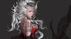 Woman eye queen artwork fantasy art