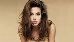 Woman eyes Actress Angelina