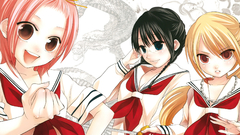 Woman eyes school uniforms