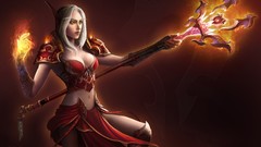 Woman faces 3d world of warcraft boobs digital art