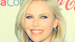 Woman faces Actress blondes charlize theron